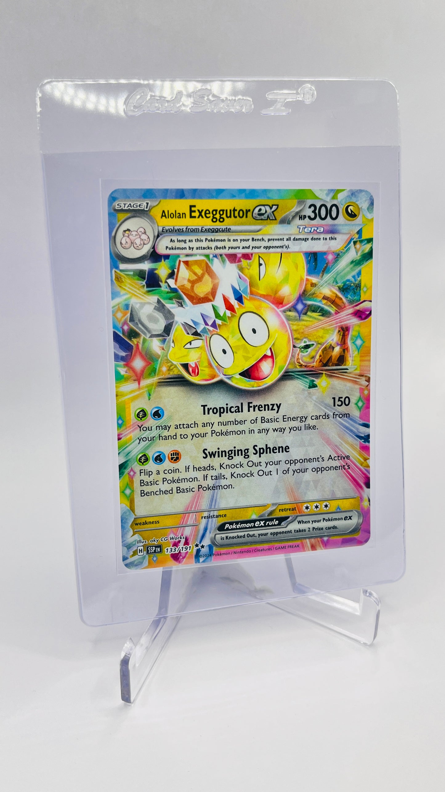 Raw - Alolan Exeggutor ex 133/191